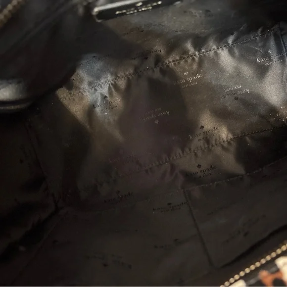 Kate Spade Staci Spotted Animal Print Zip Tote NWT MSRP $359 - Picture 5 of 7